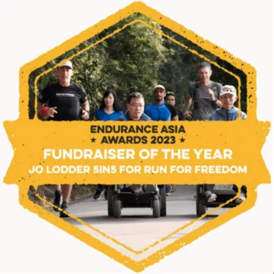 Endurance Asia Awards 2023 — Fundraiser of the Year for the 5in5 Hong Kong Trails